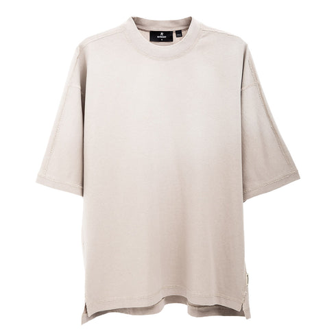 Represent Stepped Hem T-Shirt Oat MLM4206-227 Degli Uberti